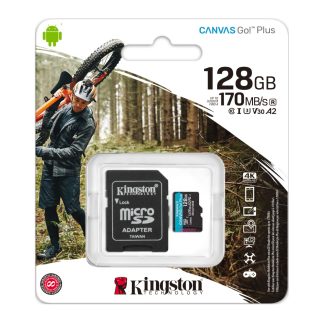 Memoria Micro-SD Kingston Canvas Go! Plus de 128GB